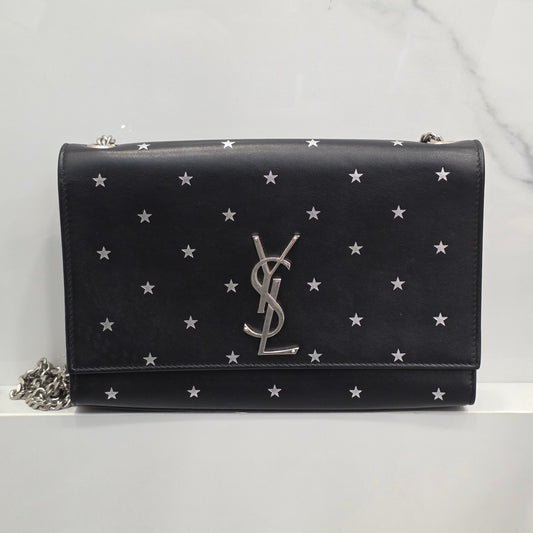 YSL KATE Chained Starlight Shoulder Bag (Pre-owned)