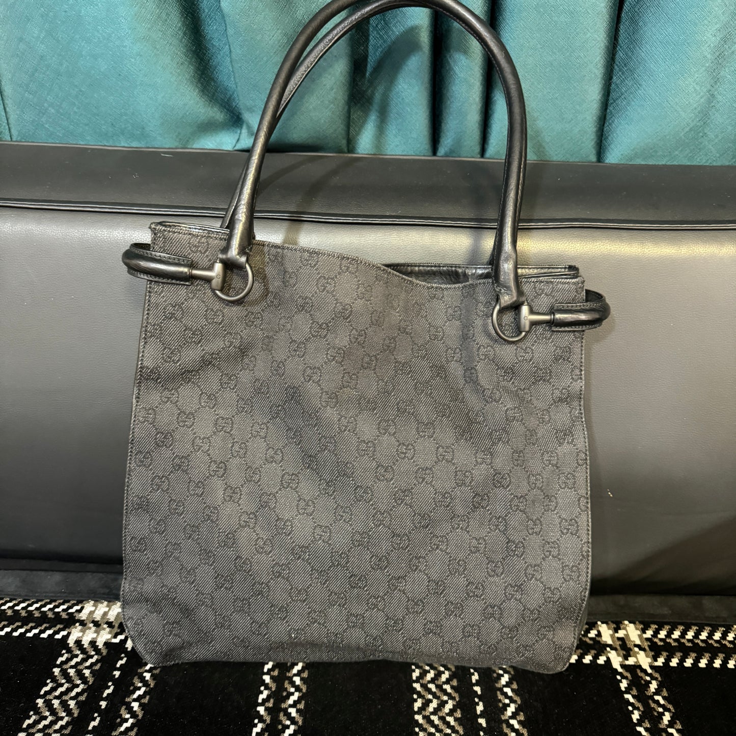 GUCCI GG Supreme 手提包（二手） 