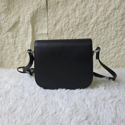 MCM Black Saddle Bag (Pre-Owned)