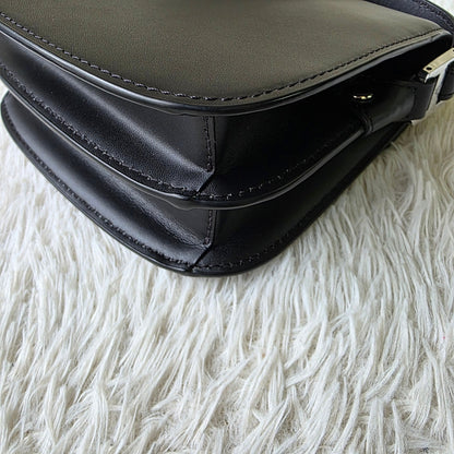 MCM Black Saddle Bag (Pre-Owned)