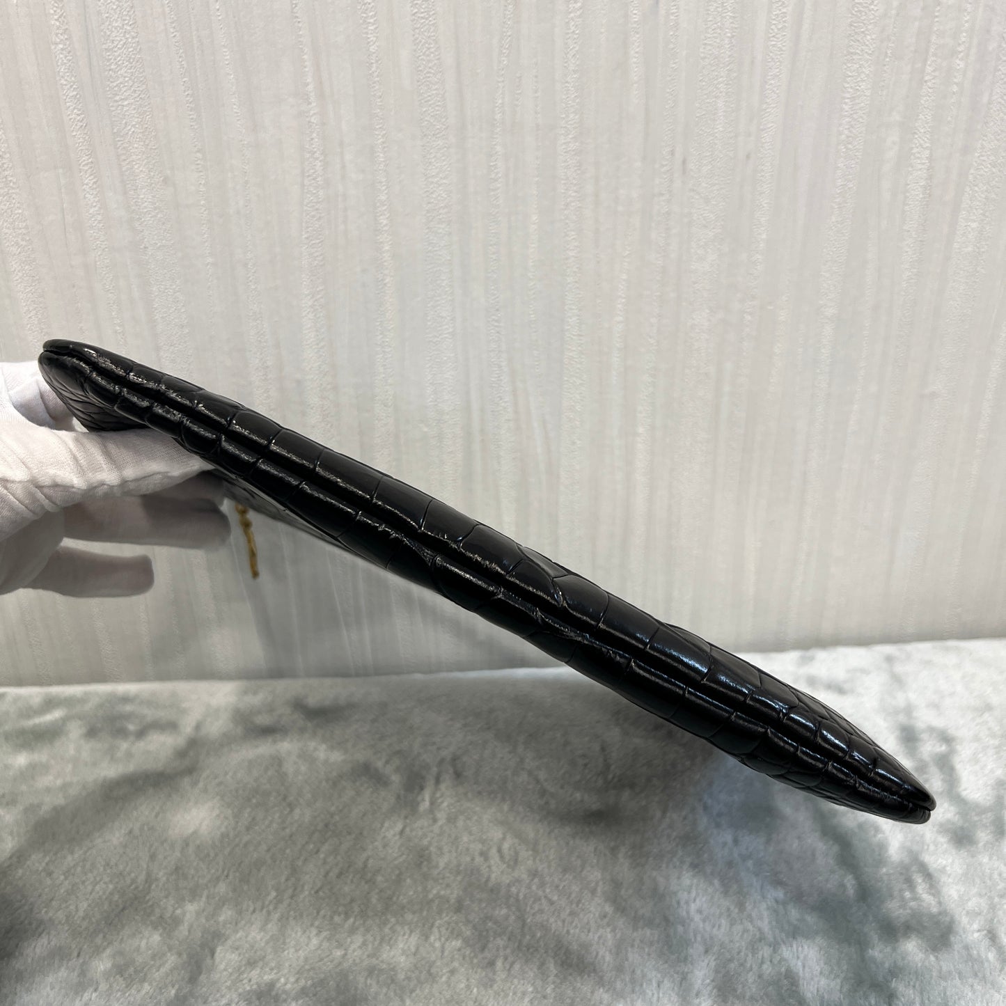 Chanel Mademoiselle Gabrielle Signature Pouch (Pre-owned)
