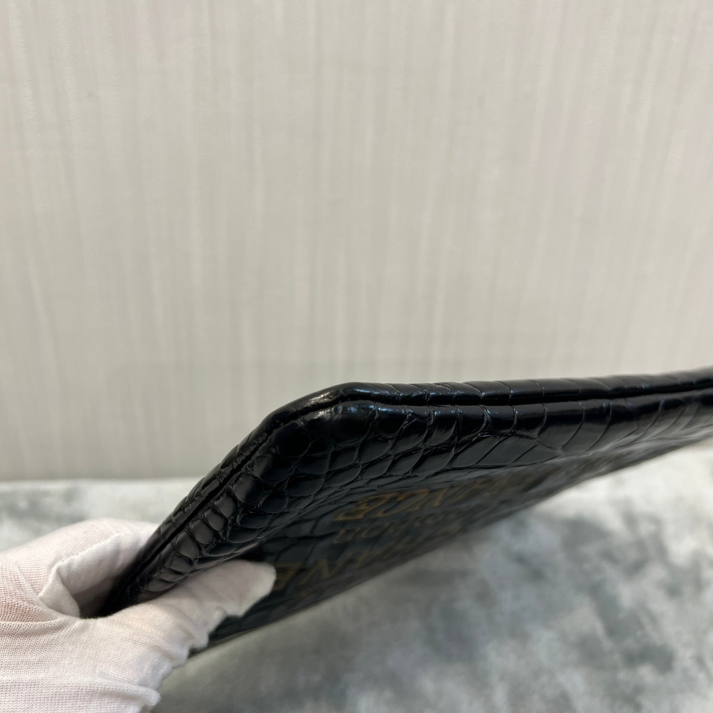 Chanel Mademoiselle Gabrielle Signature Pouch (Pre-owned)