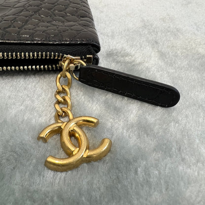 Chanel Mademoiselle Gabrielle Signature Pouch (Pre-owned)