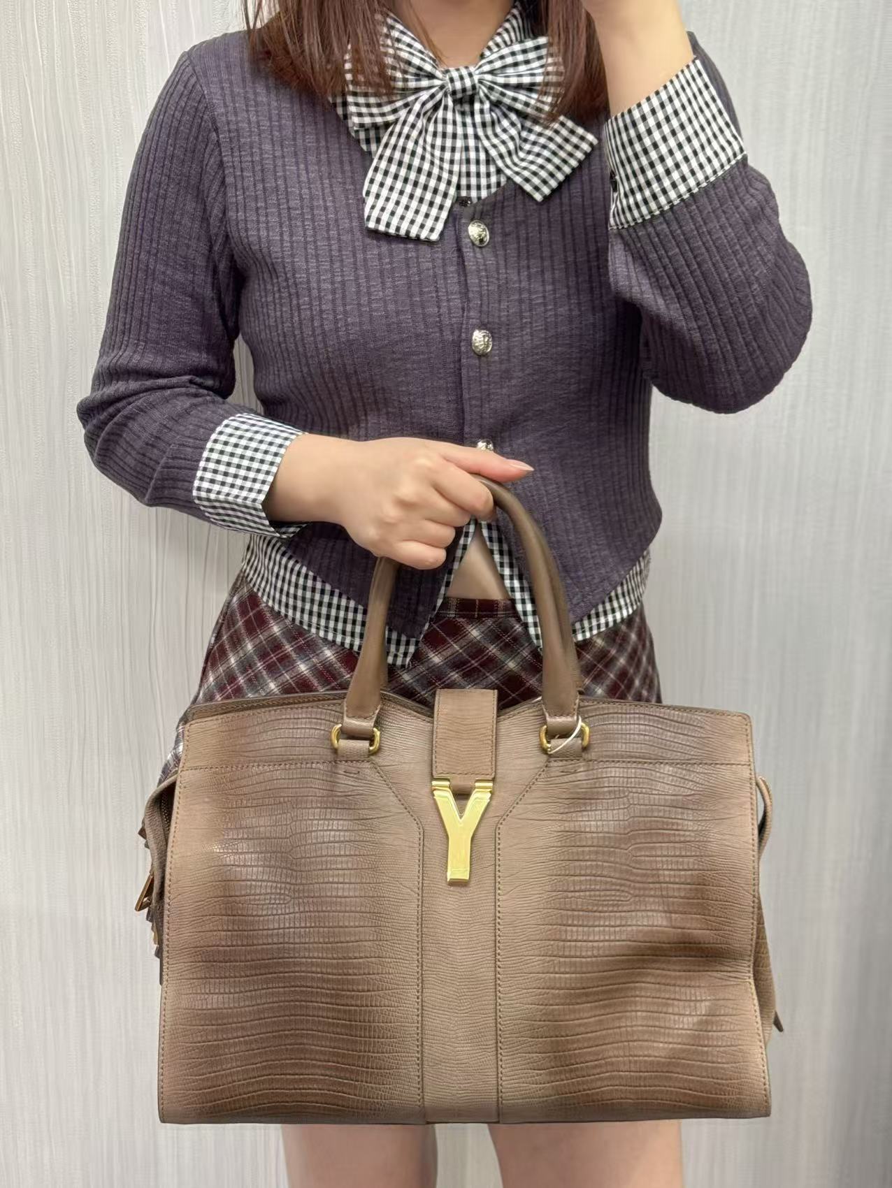 Saint Laurent Cabas Chyc Tote (Pre-owned)