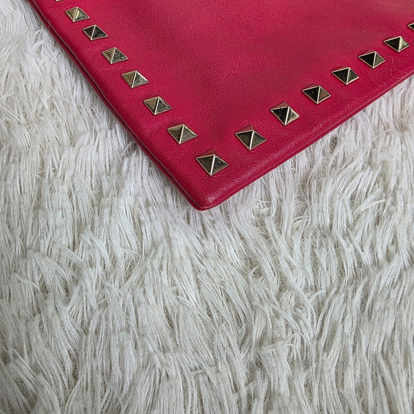 Valentino Rockstud Zip Pouch (Pre-owned)