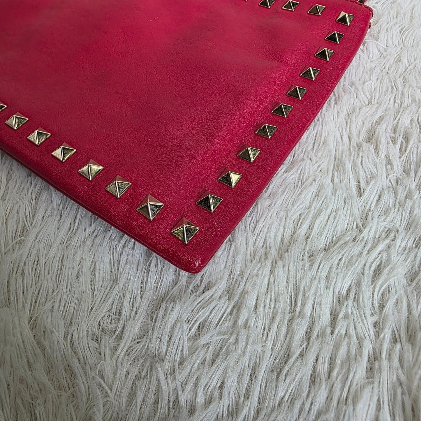Valentino Rockstud Zip Pouch (Pre-owned)