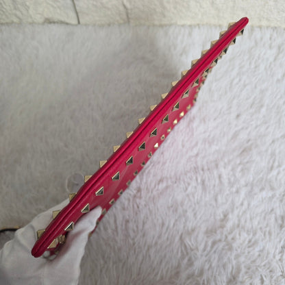 Valentino Rockstud Zip Pouch (Pre-owned)