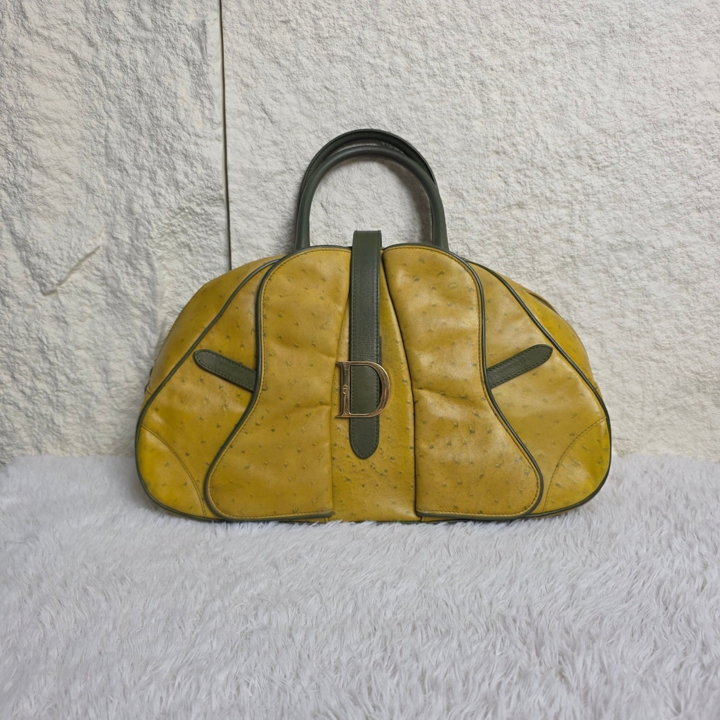 Dior Vintage Ostrich Leather (Pre-owned)