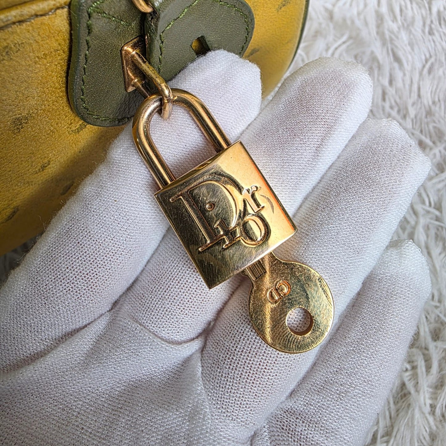 Dior Vintage Ostrich Leather (Pre-owned)