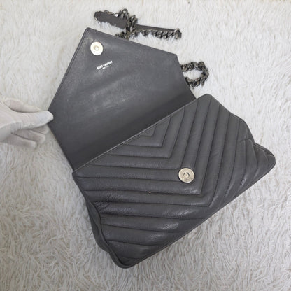 YSL Medium Envelope Chain Shoulder Bag (Pre-owned)