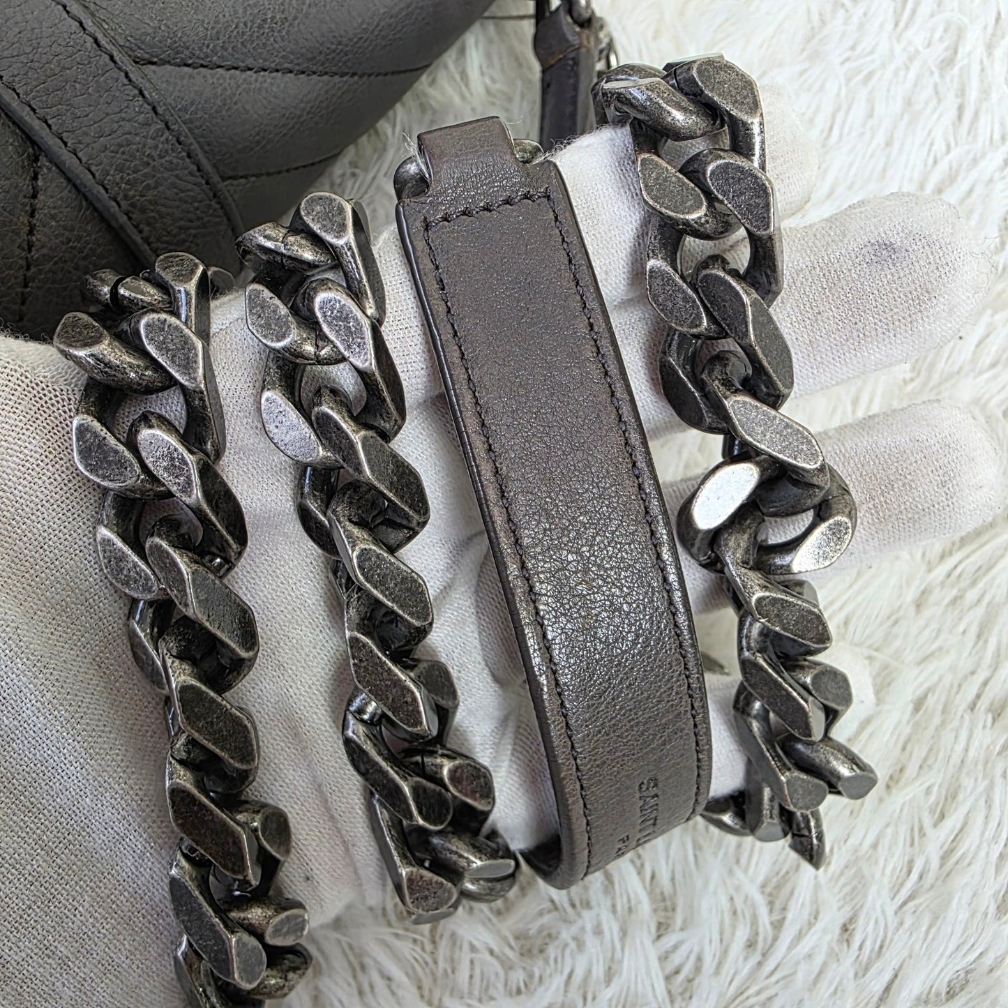 YSL Medium Envelope Chain Shoulder Bag (Pre-owned)