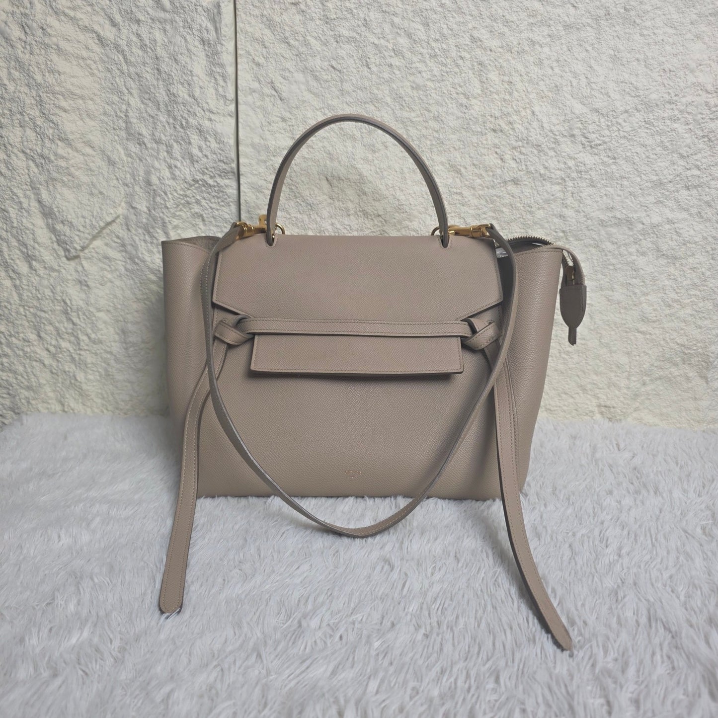 CELINE Calfskin Shoulder Bag (Pre-owned)