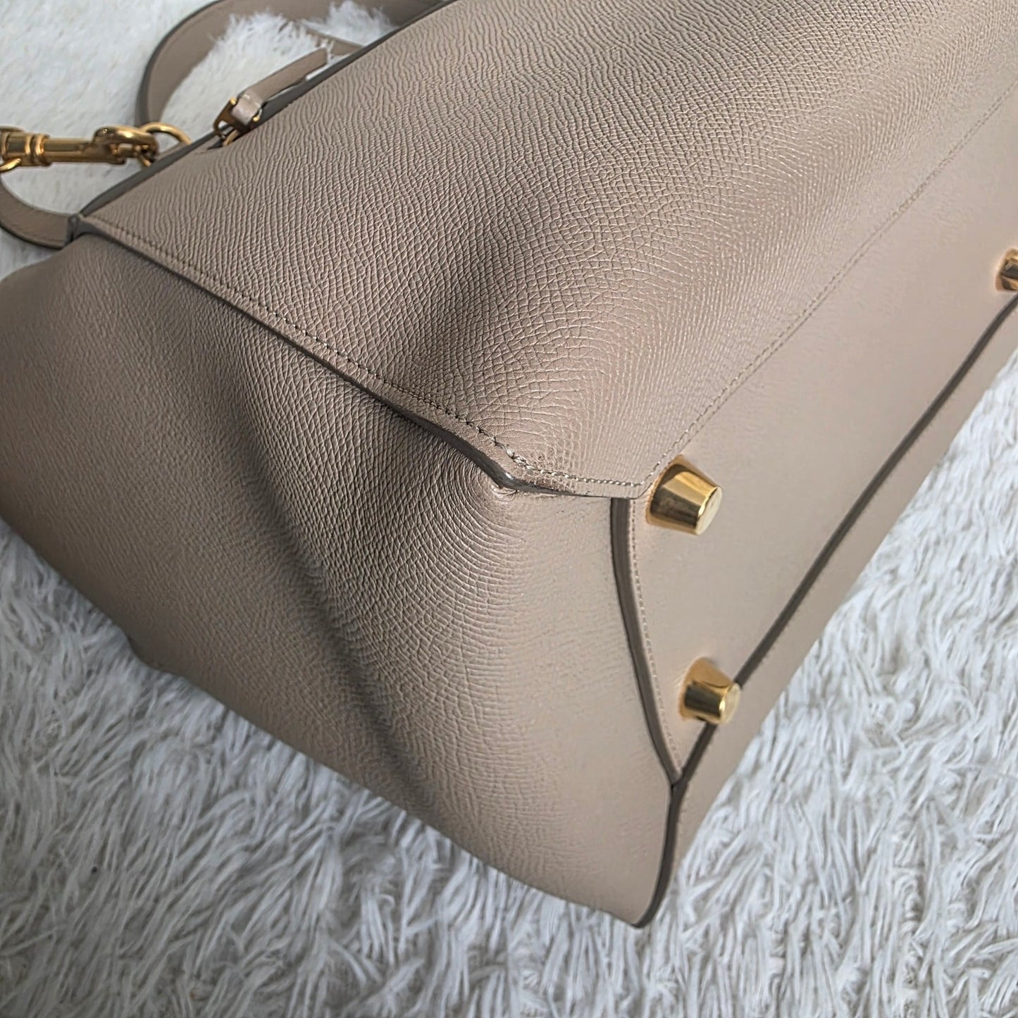 CELINE Calfskin Shoulder Bag (Pre-owned)