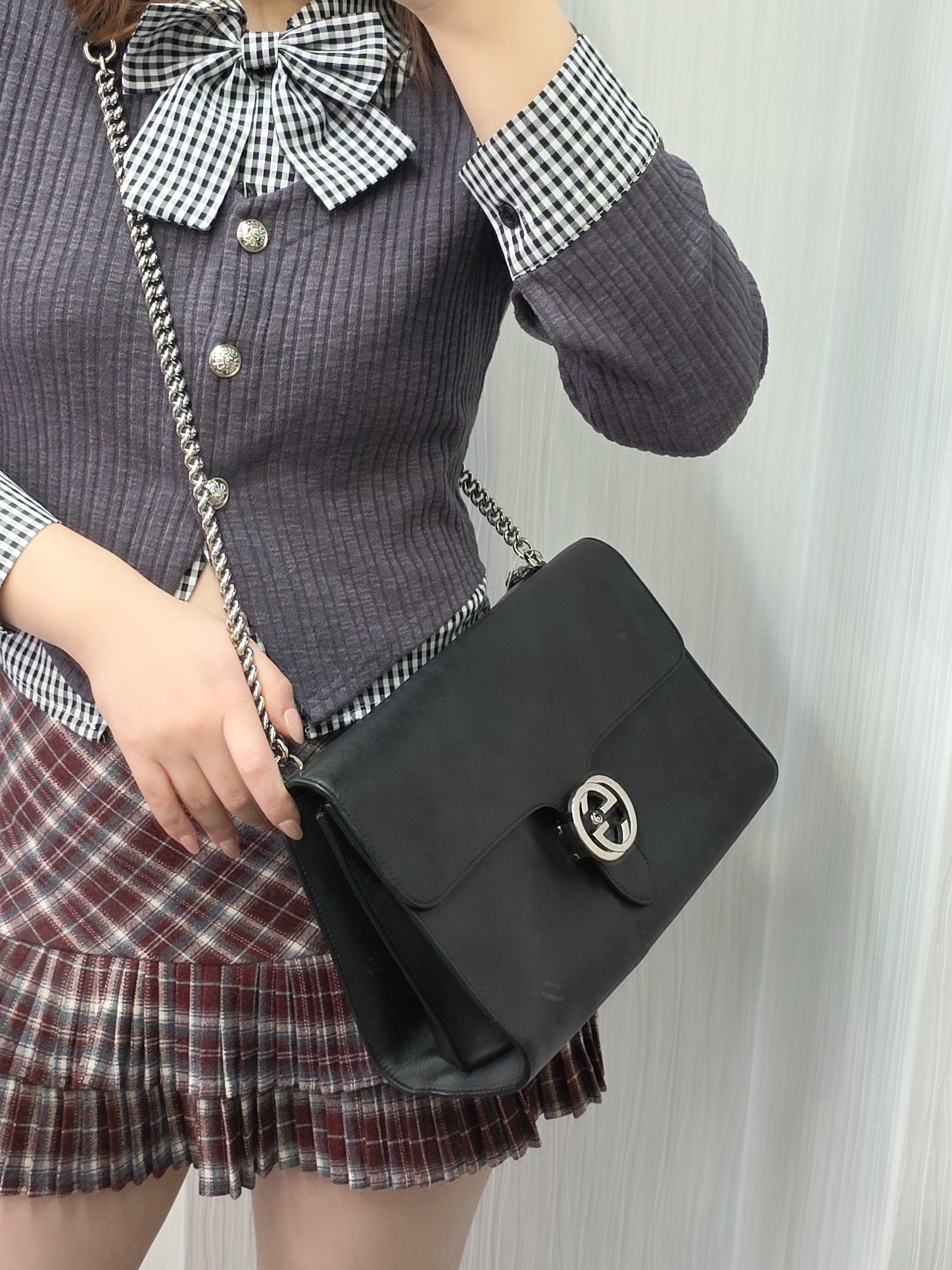 GUCCI GG Marmont 链条包（二手） 