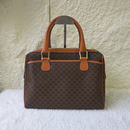 CELINE Macadam Canvas Boogie Handbag (Pre-owned)