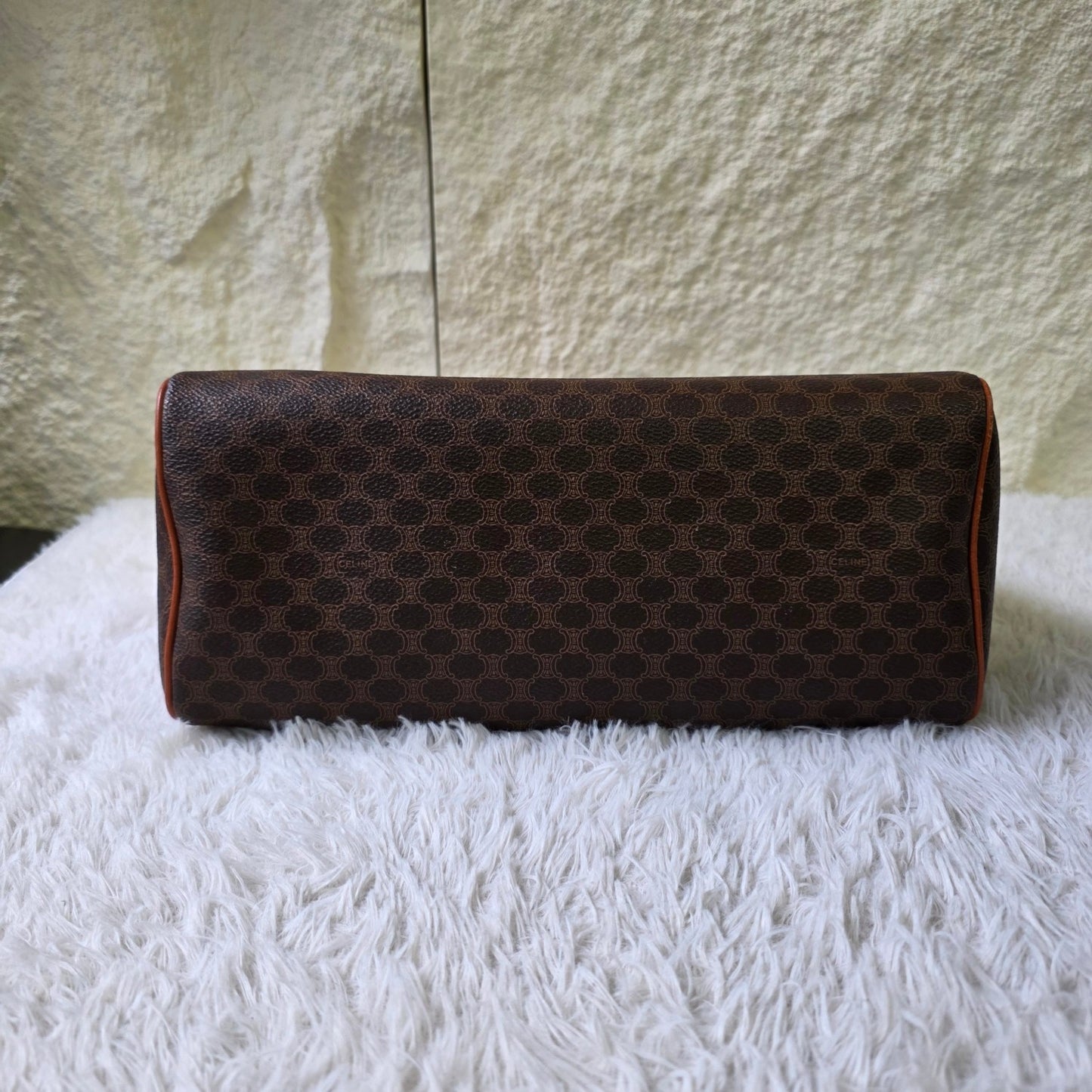 CELINE Macadam Canvas Boogie Handbag (Pre-owned)