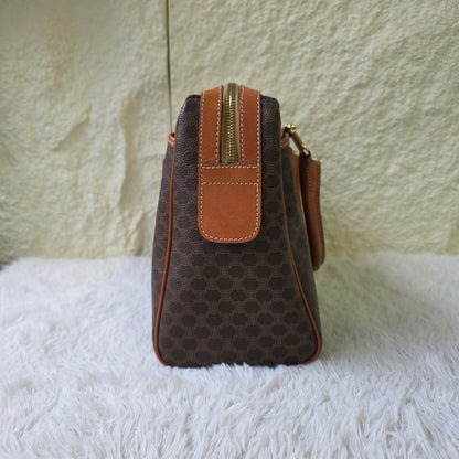 CELINE Macadam Canvas Boogie Handbag (Pre-owned)