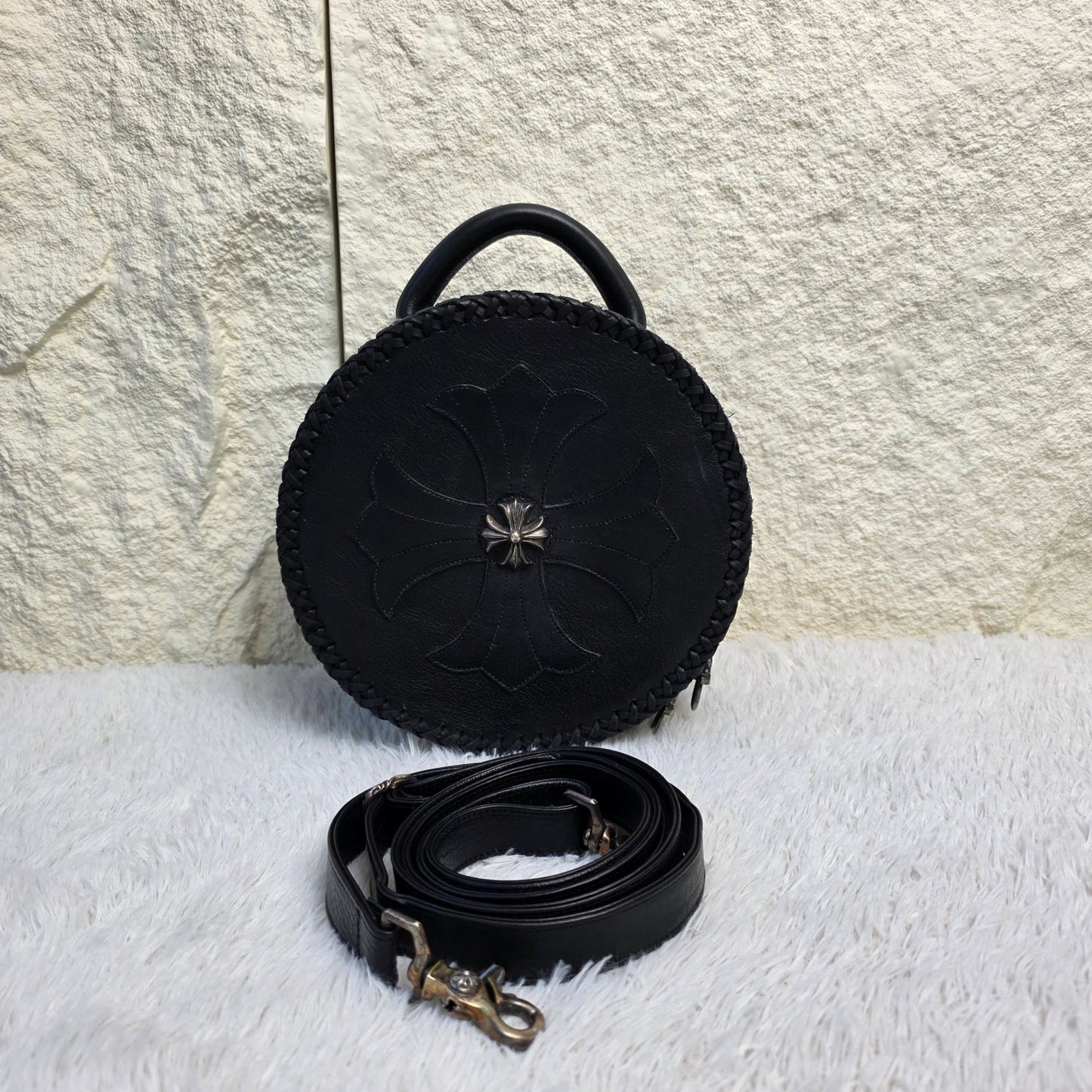 Chrome Heart Bluemoon Baby Crossbody Bag (Pre-owned)