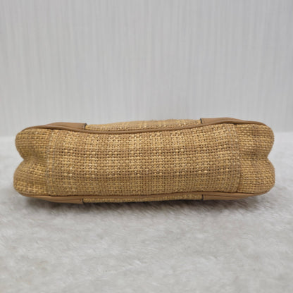 Prada Woven Leather Fringe Bag (Pre-owned)