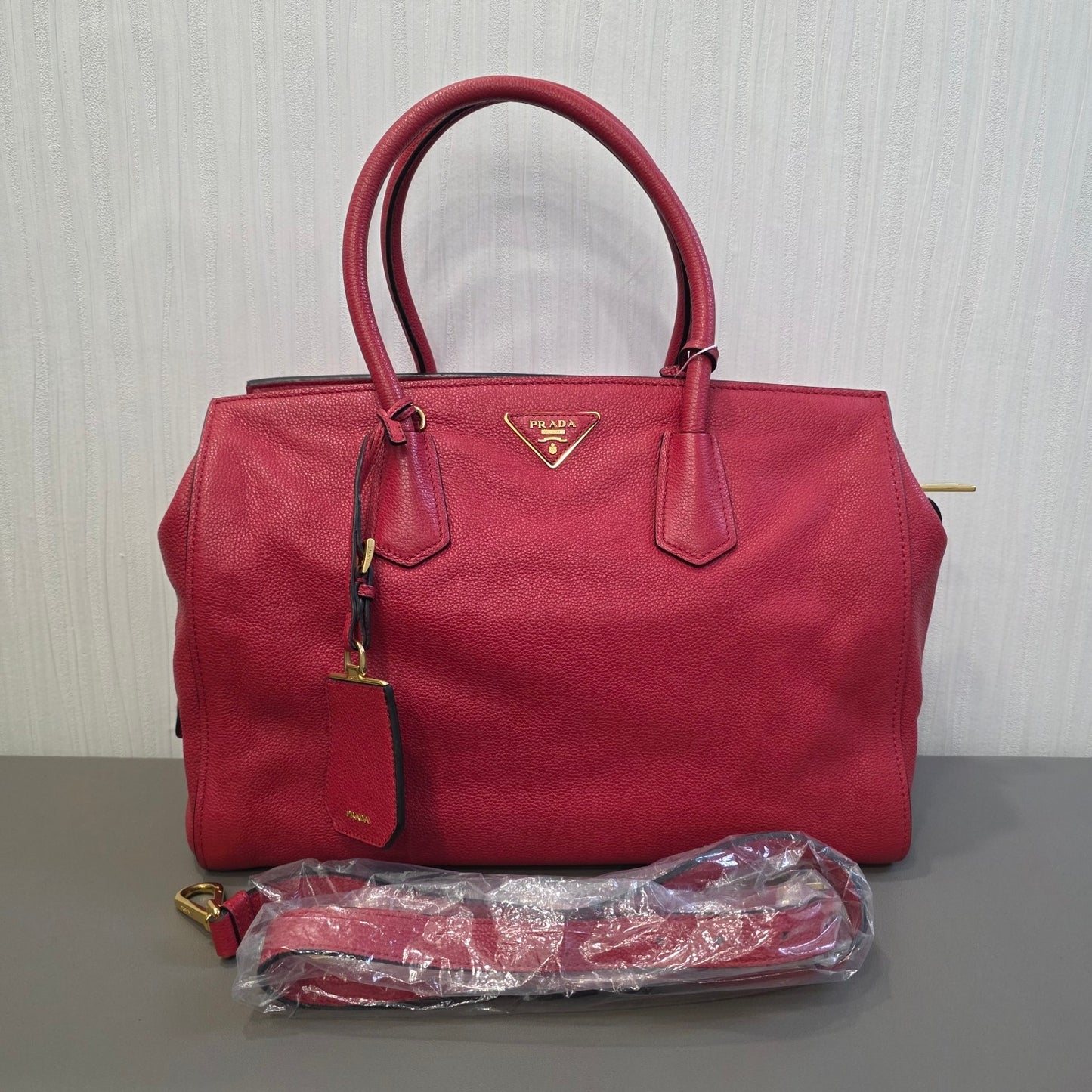 Prada Calfskin Handbag (Pre-owned)
