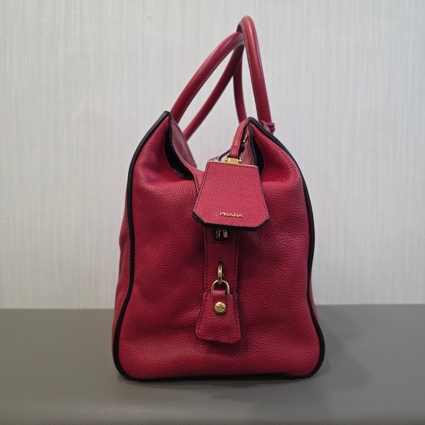 Prada Calfskin Handbag (Pre-owned)