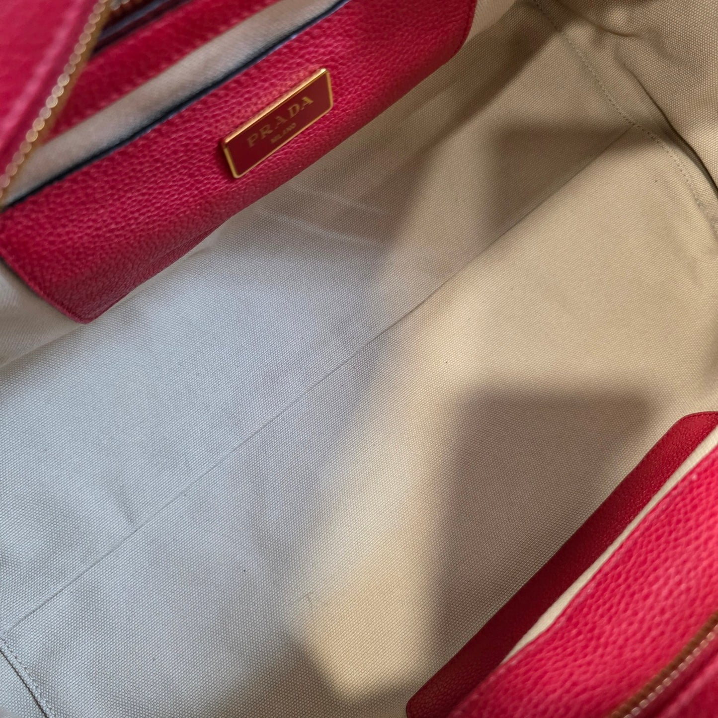 Prada Calfskin Handbag (Pre-owned)