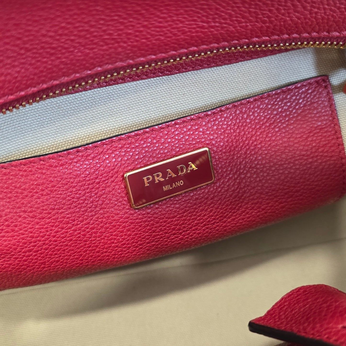 Prada Calfskin Handbag (Pre-owned)