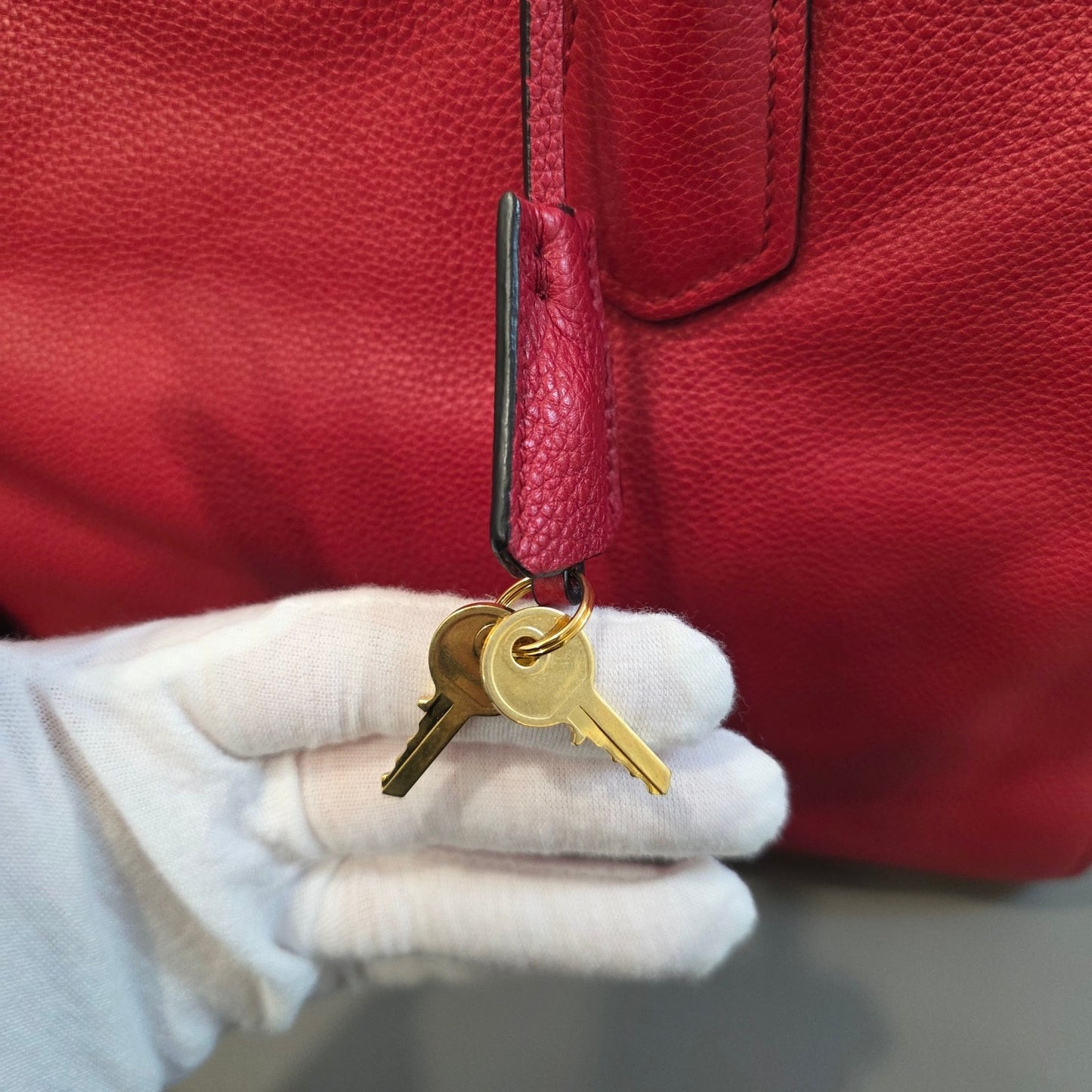 Prada Calfskin Handbag (Pre-owned)