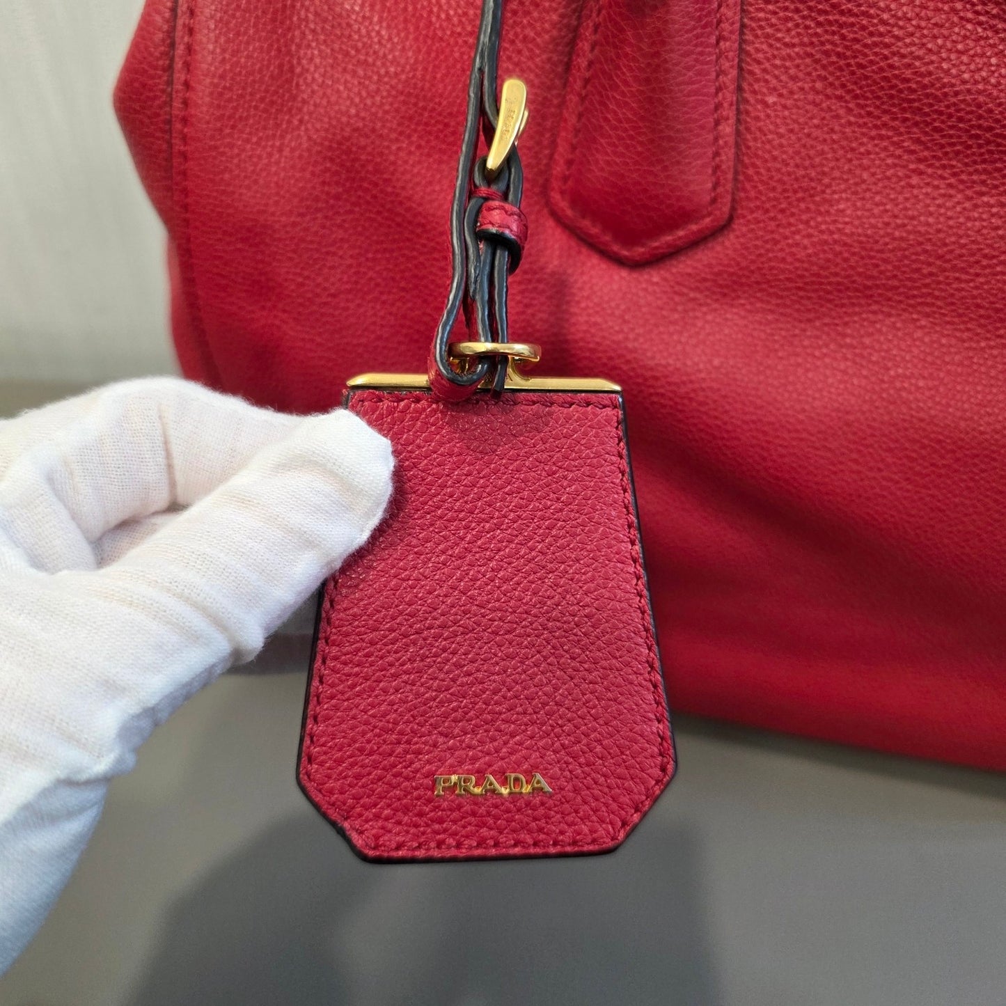 Prada Calfskin Handbag (Pre-owned)