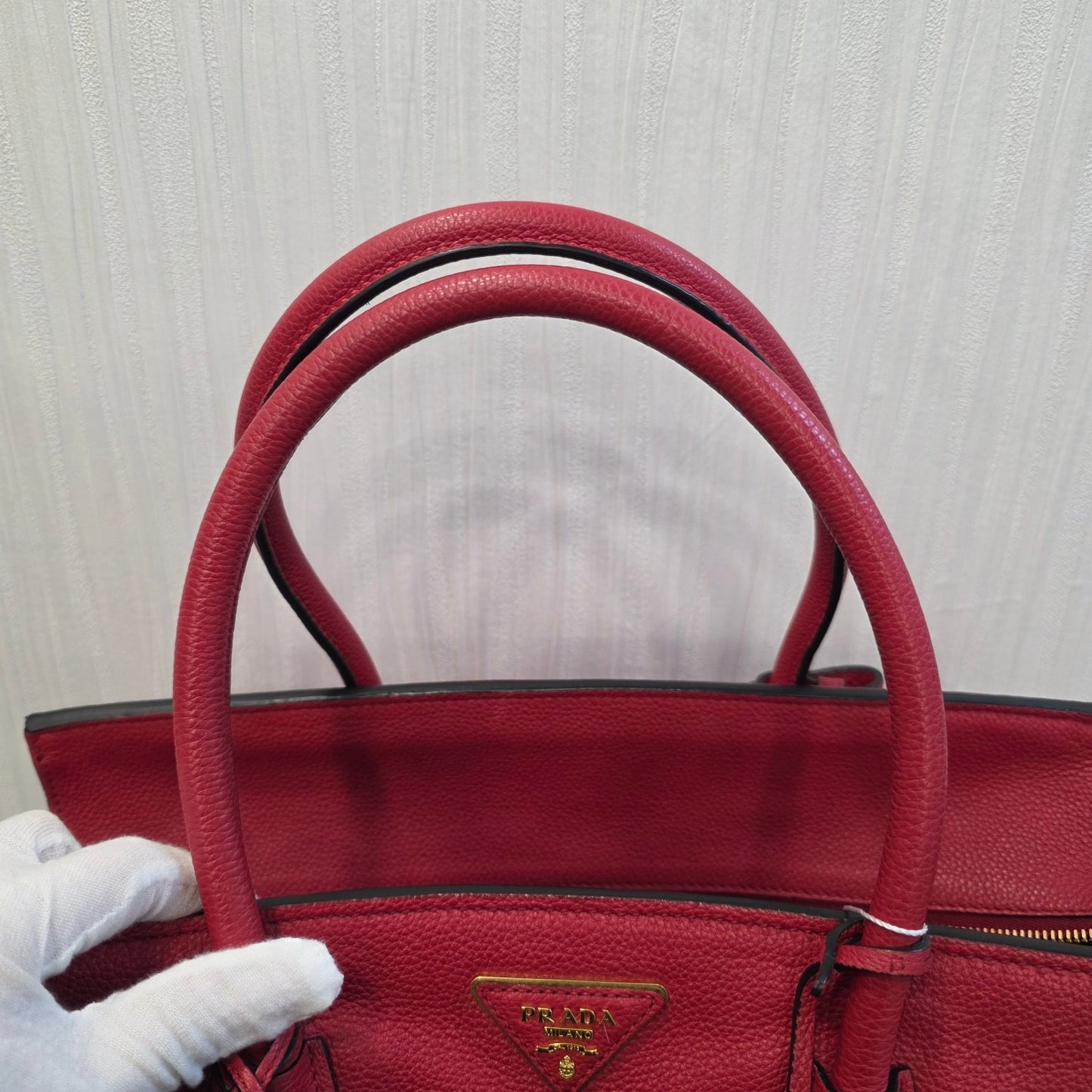 Prada Calfskin Handbag (Pre-owned)