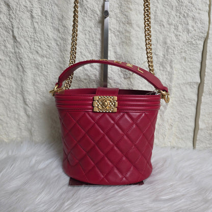 CHANEL Gabrielle-inspired Bucket Chain Bag (Pre-owned)