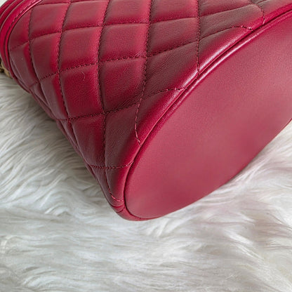CHANEL Gabrielle-inspired Bucket Chain Bag (Pre-owned)