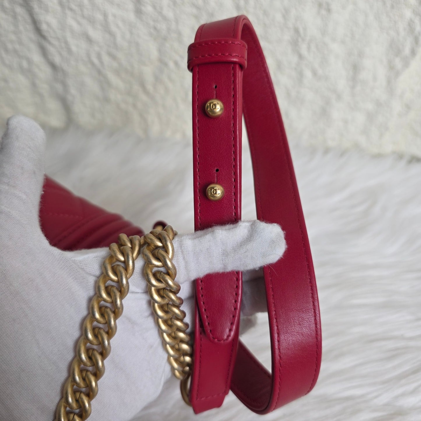 CHANEL Gabrielle-inspired Bucket Chain Bag (Pre-owned)