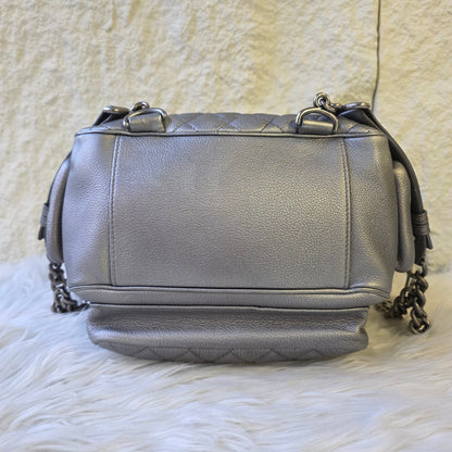 CHANEL Quilted Leather Backpack (Pre-Owned)
