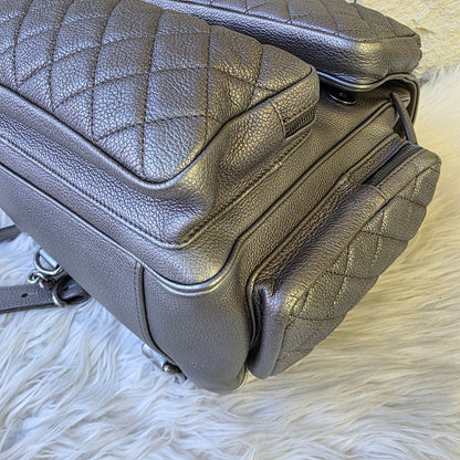 CHANEL Quilted Leather Backpack (Pre-Owned)