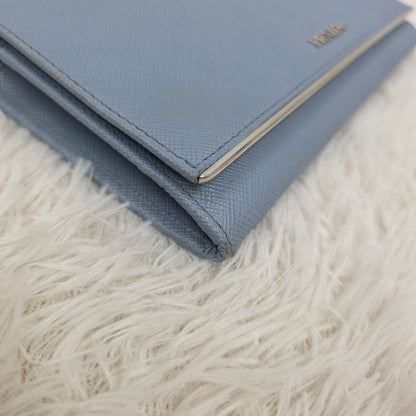 PRADA Saffiano 链条钱包（二手） 