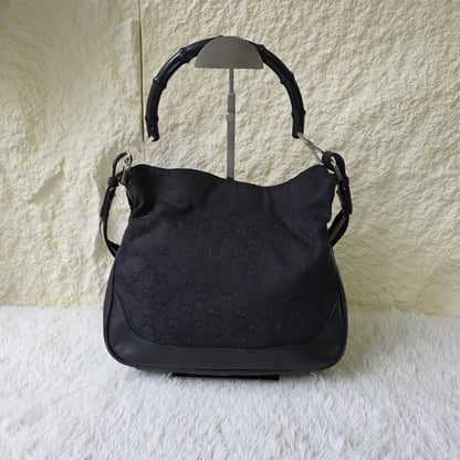 Gucci GG Canvas Shoulder Handbag (Pre-Owned)