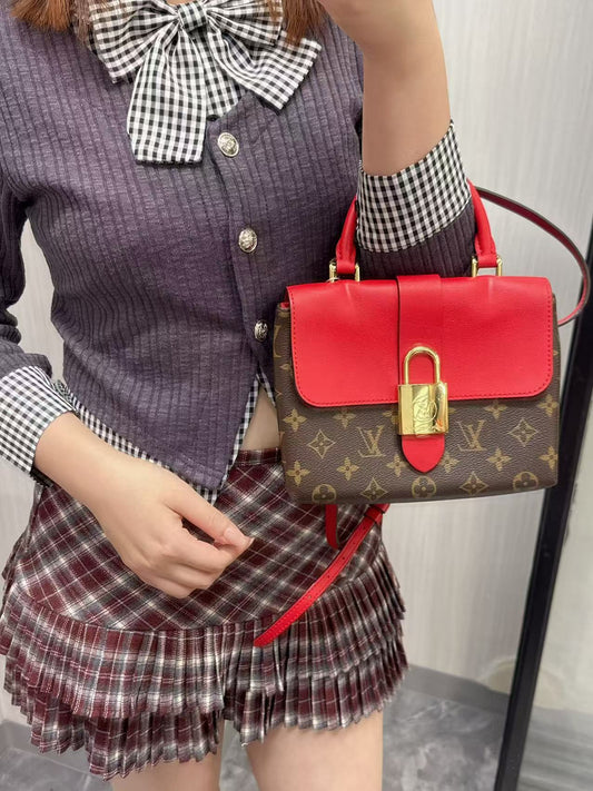 Louis Vuitton Locky BB Handbag (Pre-Owned)