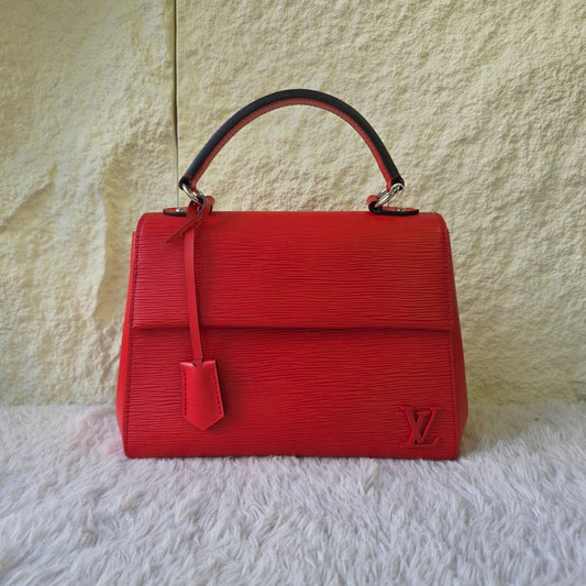 Louis Vuitton Epi Leather Top Handle Handbag (Pre-Owned)