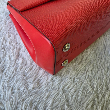 Louis Vuitton Epi Leather Top Handle Handbag (Pre-Owned)