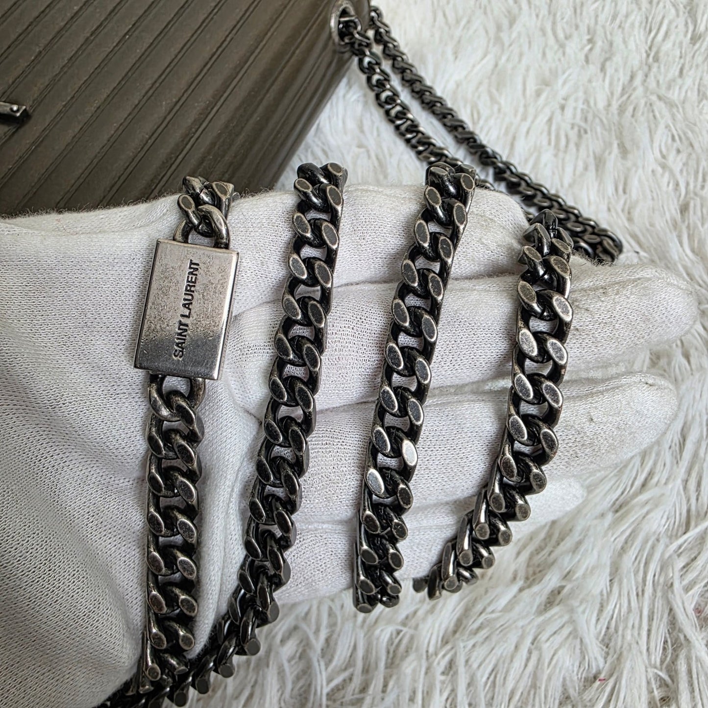 Saint Laurent Kate Chain Shoulder Handbag（Pre-Owned）