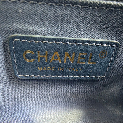 CHANEL Classic Flap Denim Graffiti Shoulder Bag (Pre-Owned)
