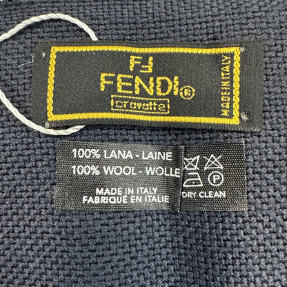 FENDI Wool Logo Scarf (Pre-Owned)