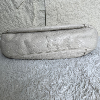 Gucci GG Embossed Leather Shoulder Bag (Pre-Owned)