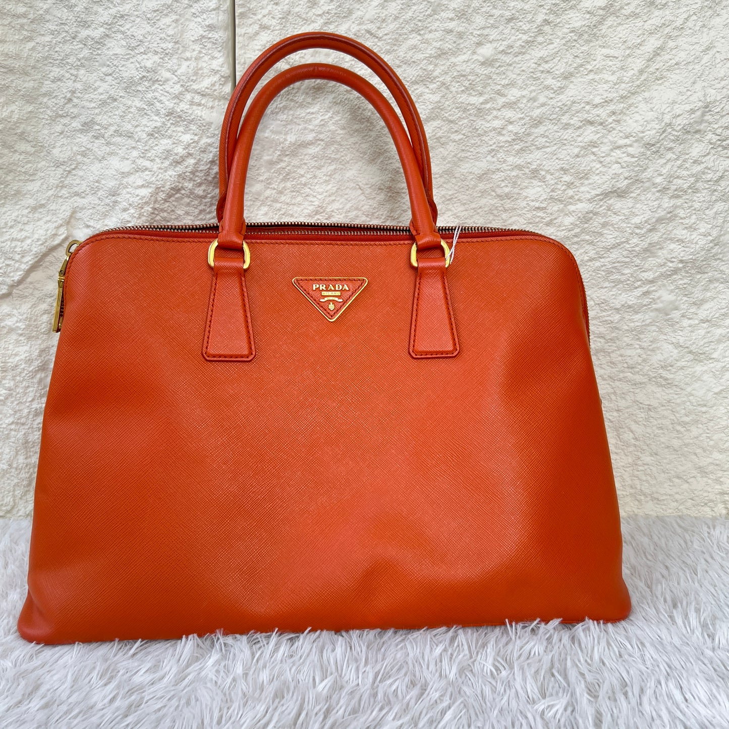 PRADA Saffiano Shoulder Bag (Pre-owned)
