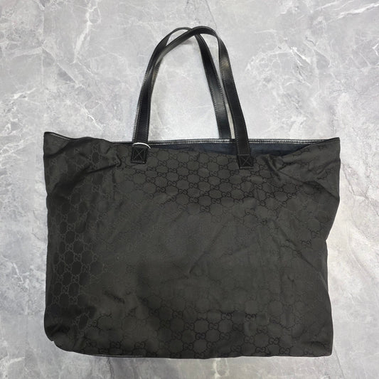 Gucci GG Nylon Tote Bag (Pre-Owned)