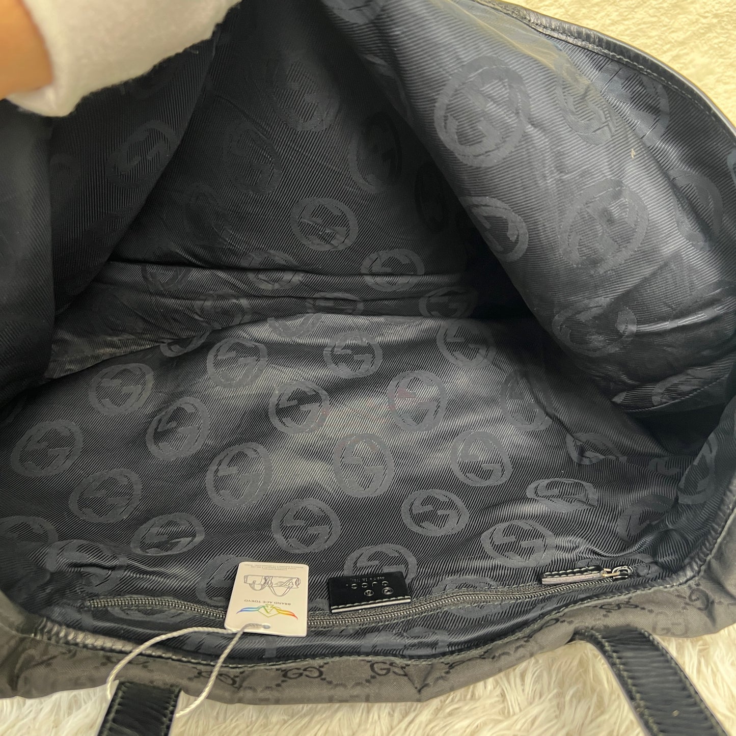 Gucci GG Nylon Tote Bag (Pre-Owned)
