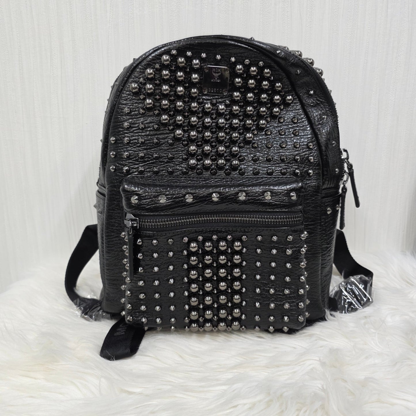 MCM Studded Backpack (Pre-Owned)