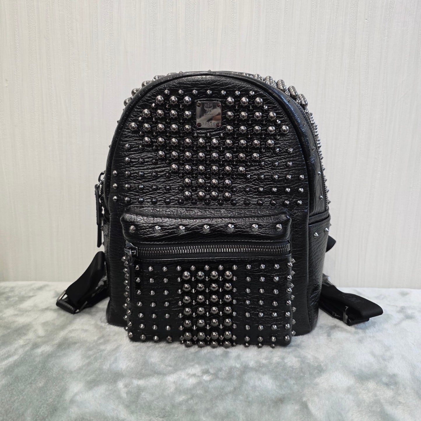 MCM Studded Backpack (Pre-Owned)