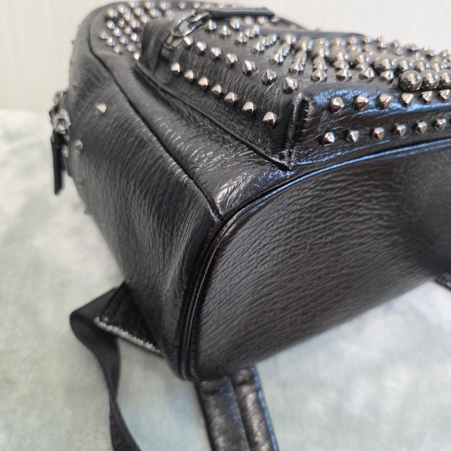 MCM Studded Backpack (Pre-Owned)
